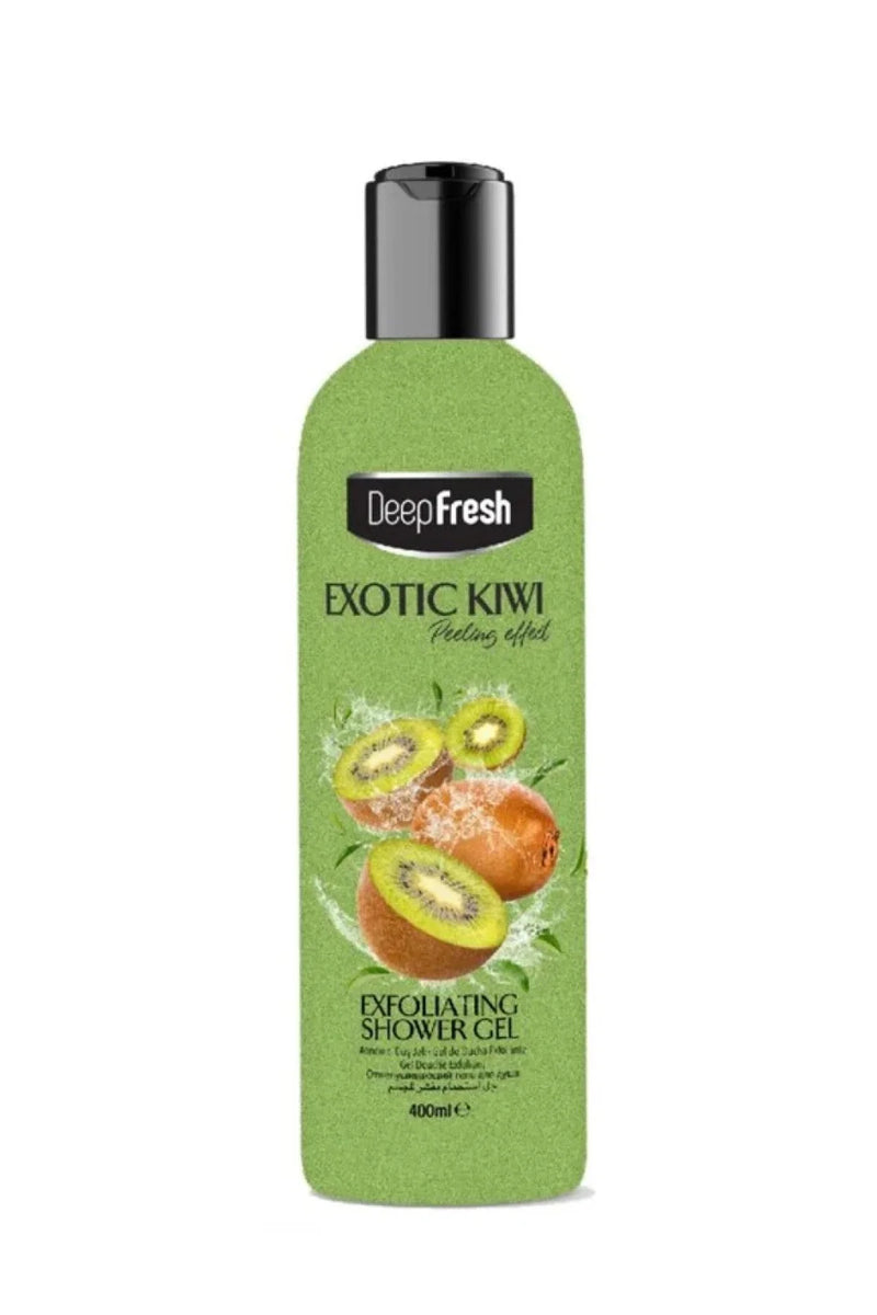 Gel de dus exfoliant cu Kiwi Deep Fresh 400 ml
