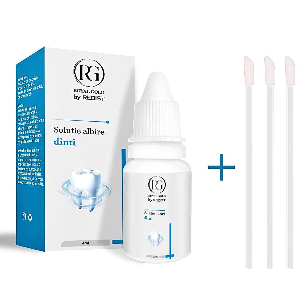 Solutie albire dinti Royal Gold by Redist - Redist