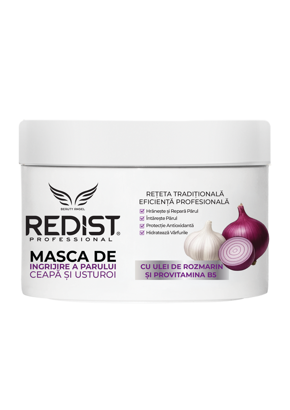 Masca cu extract de ceapa si usturoi Redist - Redist
