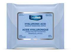 Șervețele demachiante biodegradabile cu Acid Hialuronic Deepfresh - Redist