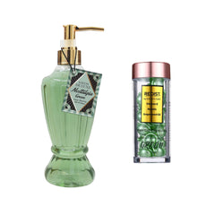 Capsule pentru păr Green Keratina Royal Gold by Redist + Săpun lichid Savon de Luxe Nostalgia Green