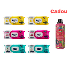 Pachet 6 șervețele Odor-Lock technology Deep Fresh + Cadou Balsam de rufe SIR Aromatique Concentrat Oriental Blossom