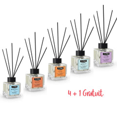 Odorizant de camera cu bețe 4+1 Gratis + Produs Surpriză - Redist