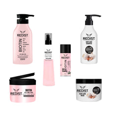 Gama Redist Biotin pentru Volum + Gama Redist Usturoi pentru creșterea și regenerarea părului