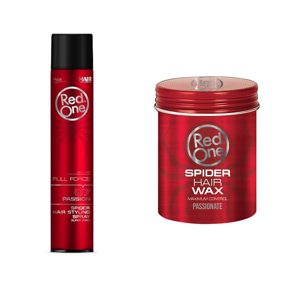 Pachet Styling gama Spider Passionate: Fixativ Spider + Ceara Modelatoare “Pânza de păianjen” - Redist