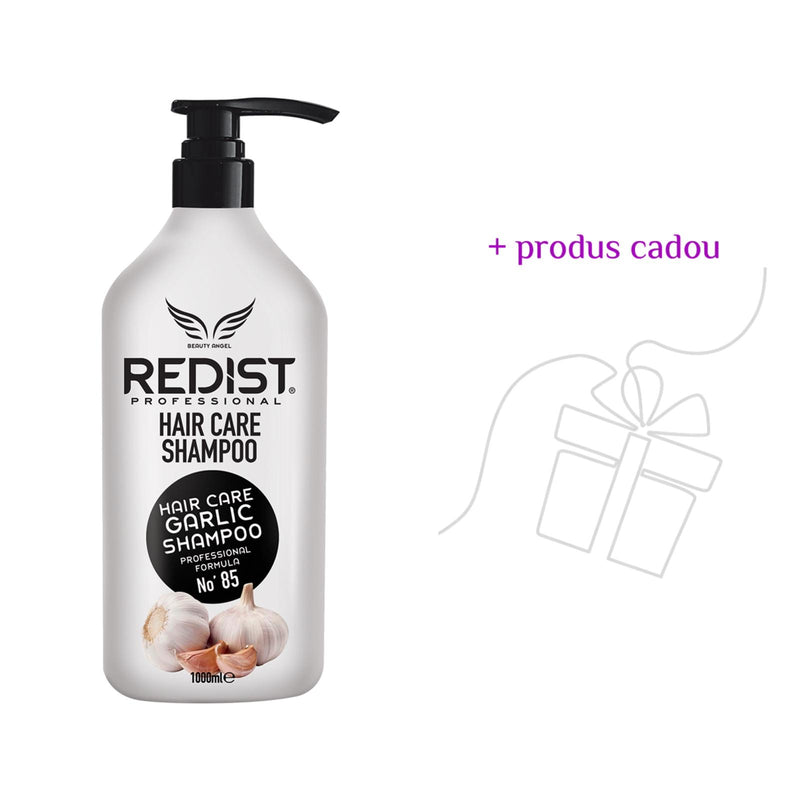 Sampon profesional cu extract de usturoi 1000 ml + Cadou un produs surpriză