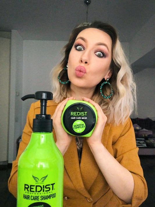 Volum in 3 pași: Gama Profesională cu Keratina Redist