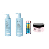 Șampon Hair Boto Therapy by Royal Gold 500 ml + Mască de păr revitalizantă Boto Therapy  by Royal Gold 500 ml + Capsule ser tratament pentru păr Blue Royal Gold by Redist 30 Buc + Scrub pentru scalp 3 în 1 Royal Gold