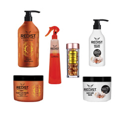 Gama profesionala cu ulei de Argan Redist + CADOU : Sampon usturoi 500 ml si Masca usturoi - Redist