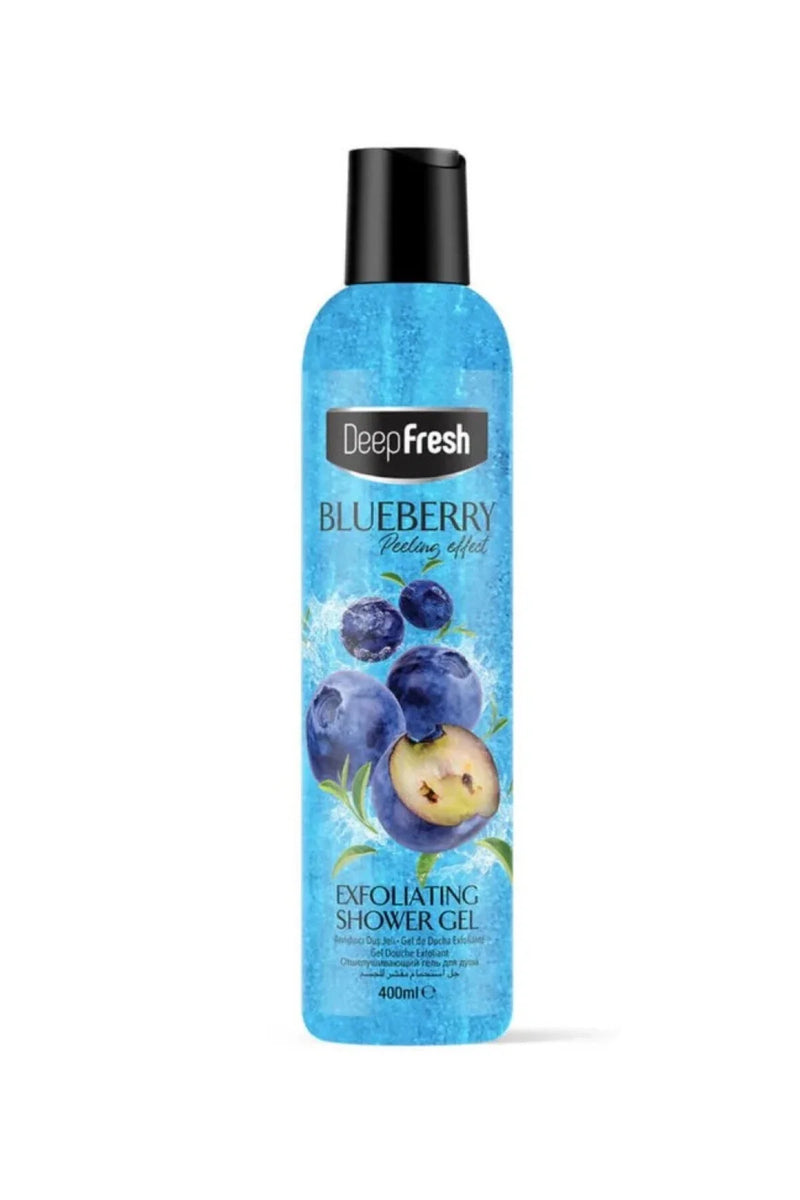 Gel de dus exfoliant cu Blueberry Deep Fresh 400 ml