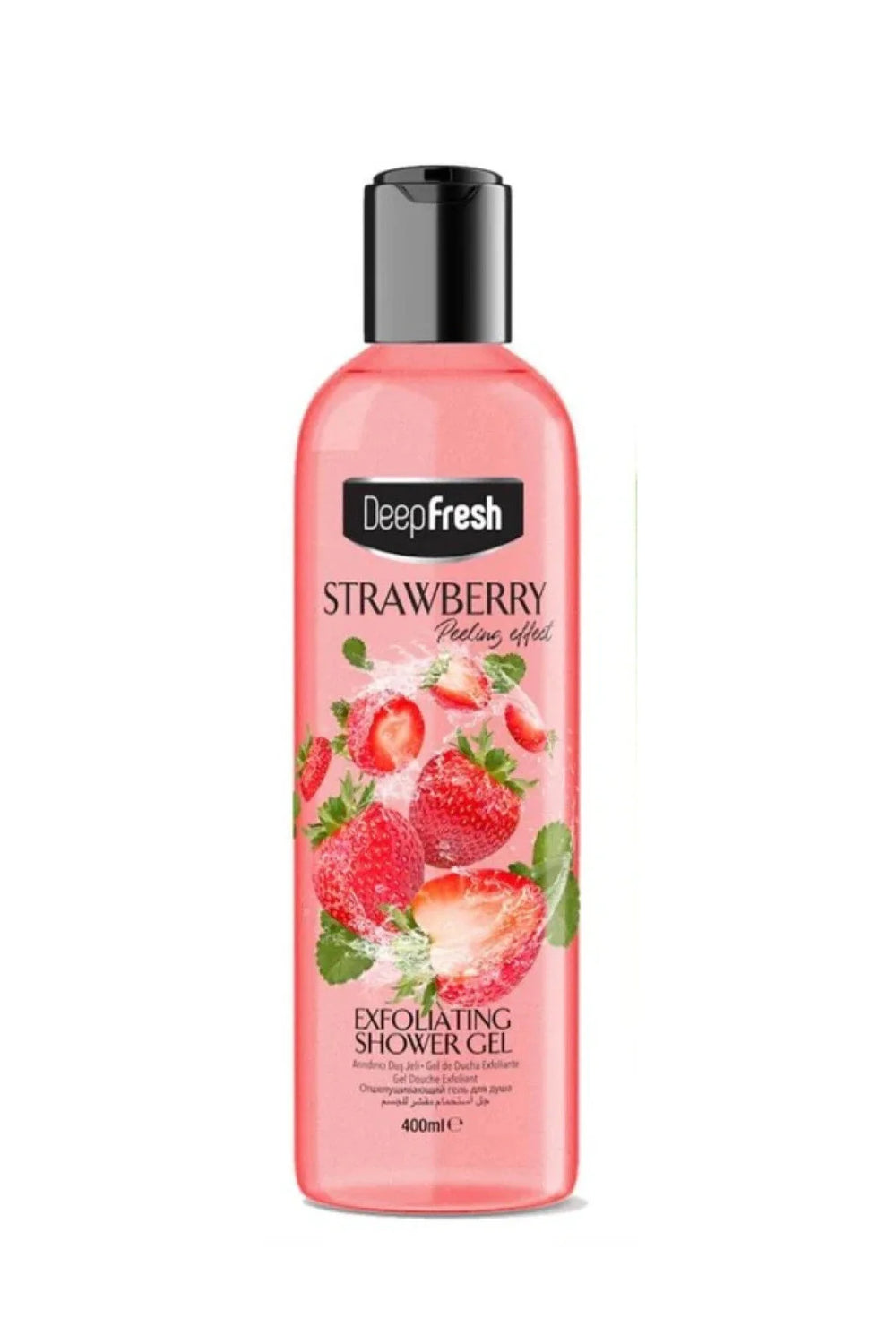 Gel de dus exfoliant cu Capsuni Deep Fresh 400 ml - Redist