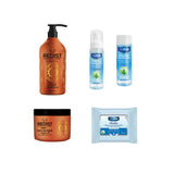 Sampon cu ulei de Argan Redist 1000 ml + Masca pentru par cu Argan Redist 500 ml + Pachet pentru curatarea si ingrijirea tenului Deep Fresh - Gama Micellar