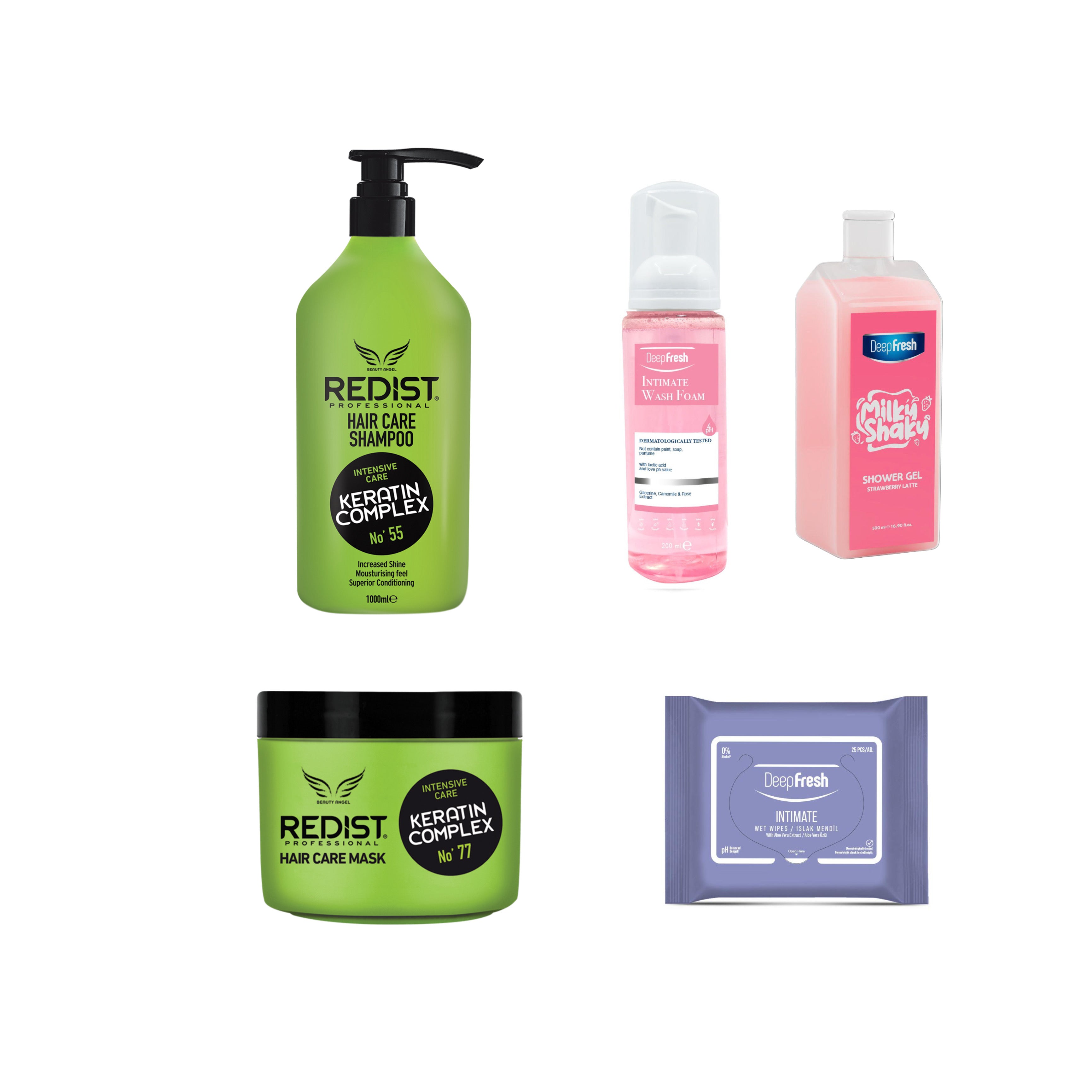 Gama Redist Keratina + Kit de îngrijire corporală