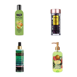 Capsule pentru par Biotina Purple Redist + Gel de dus exfoliant cu Kiwi + Body mist Night's Desire + Sapun lichid Savon de Royal from my Garden