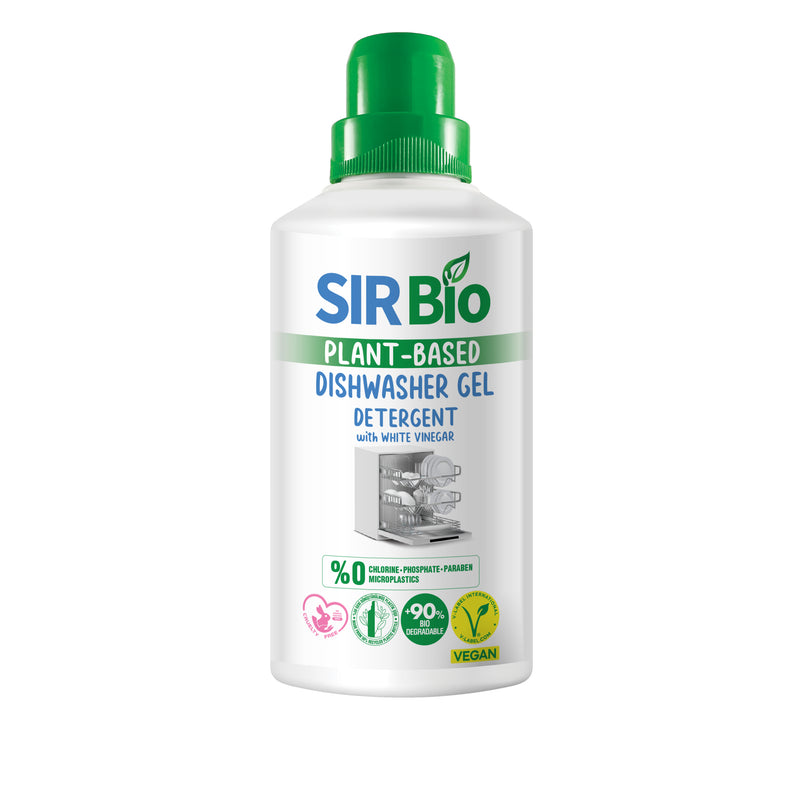 Detergent gel pentru masina de spalat vase Sir Bio - 1000 ml
