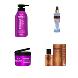Sampon cu Arginine Redist pentru protectia culorii 500 ml + Masca de par cu Arginine Redist + Parfum de par Sweet Spice Redist + Body mist Angel Wings