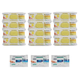 Şerveţele umede pentru multi suprafeţe cu lămâie, bicarbonat şi oțet Deep Fresh 100 de bucăți  × 12 pachete + Şerveţele umede pentru multi suprafeţe cu bicarbonat şi oțet Deep Fresh 10 bucăți × 3 pachete