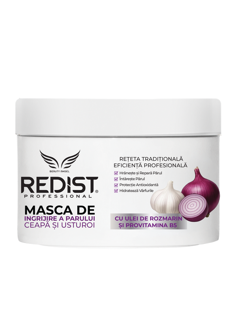 Masca cu extract de ceapa si usturoi Redist