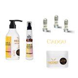 Editie limitata Neversea: Gama Redist Professional 12 in 1 Masca si Samponul la 500 ml+ Balsamul Bifazic Milk&Honey 225 ml+Mască de păr lichidă fiolă tratament Redist 13 ml × 3 bucăți