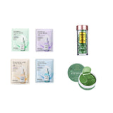 Ediției limitată: Capsule ser tratament + Pachuri pentru ochi + Set 4 măști pentru ten