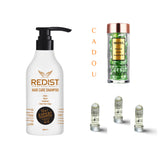 Sampon profesional Redist 12 in 1 Expert 500 ml + Capsule pentru par Green cu Keratina Redist 30 buc + Cadou: Masca de par lichida fiola tratament Redist 13 ml