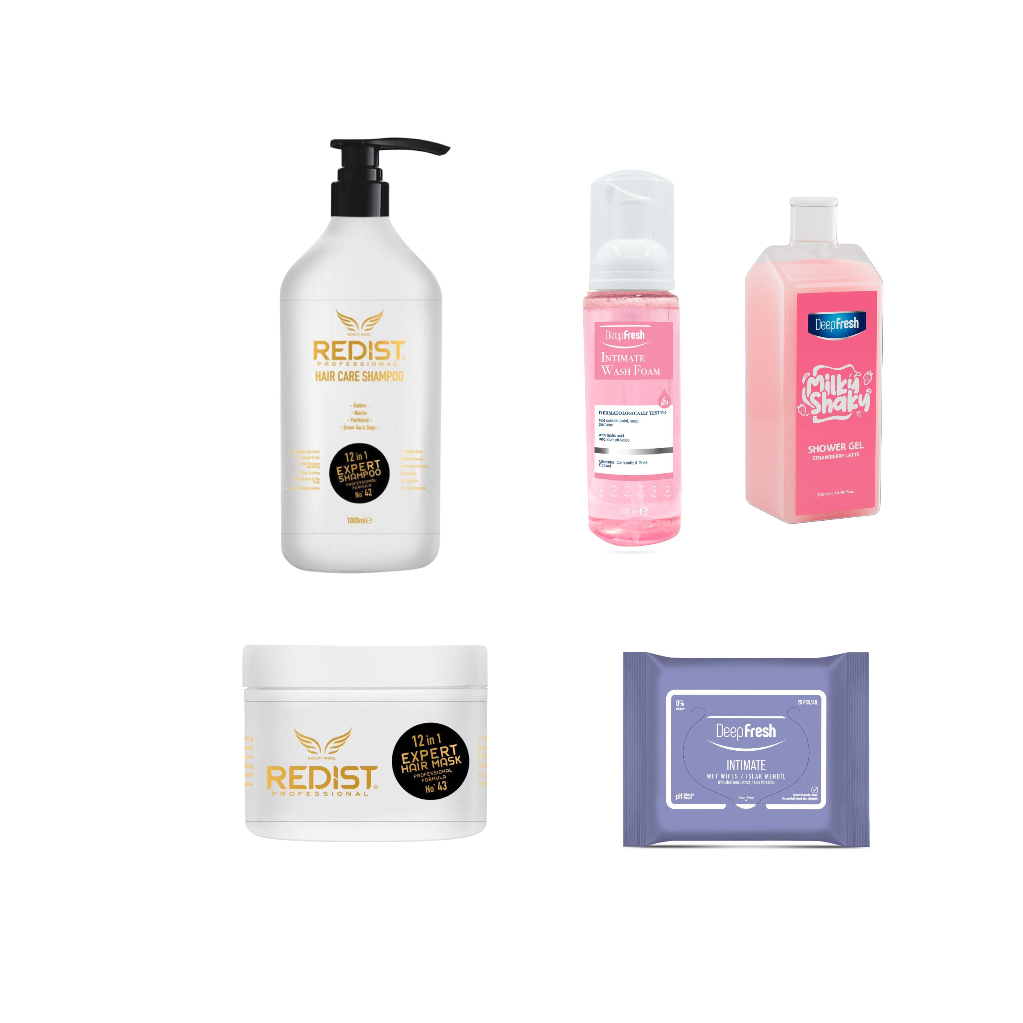 Gama profesională Redist 12 în 1 Expert + Kit de îngrijire corporală