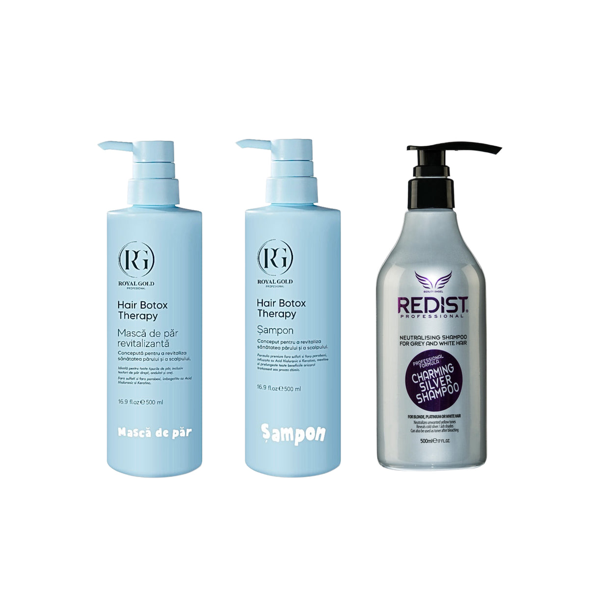 Gama Boto Therapy + Sampon nuantator Silver - Redist