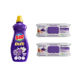 Nou: Balsam de rufe cu Lavandă si Magnolie Sir + 2 x Șervețele pentru multisuprafețe cu lavandă Deep Fresh