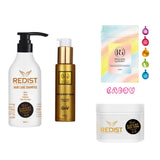 Gama profesionala pentru păr Redist 12 in 1 Expert
Samponul Redist Professional 12 in 1 Expert 500 ml + Masca de păr Redist Professional 12 in 1 Expert 500 ml +Set capsule ser tratament Royal Gold by Redist 5×6 buc+ Face and Body Glow Gold 100 ml