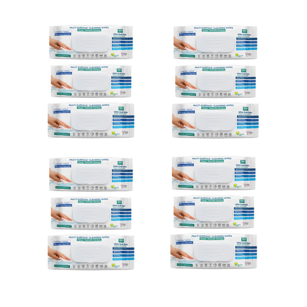 Kit Avantajos: 8 + 4 Cadou Șervețele pentru multi suprafețe cu bicarbonat și oțet clasic