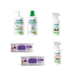 Nou: Pachet curățenie Sir Bio + Șervețele cu lavandă, bicarbonat și oțet × 2 pachete