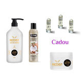 Gama profesională Redist 12 în 1 Expert 1000 ml + Cadou: Mască de păr lichidă fiolă tratament Redist 13 ml x 3 bucăți + Gel de dus exfoliant Coconut&Coffee DeepFresh 400ml