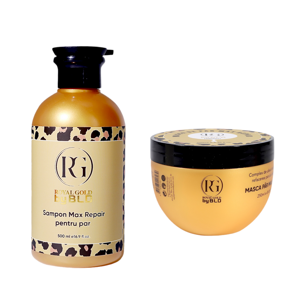 Bld X Royal Gold în ediție limitată: Gama Max Repair pentru hidratare intensă și strălucire - Redist