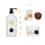 Samponul Redist Professional 12 in 1 Expert 1000 ml și Masca de păr Redist Professional 12 in 1 Expert 500 ml+Lotiune pentru fata Cire Aseptine Sunscreen 50 SPF 60 ml+Cire Aseptine Bronzing Unt de Cacao 100 ml