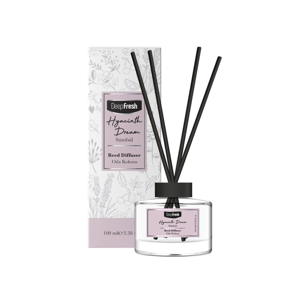 Odorizant de camera cu betisoare Deep Fresh 100 ml - ZAMBILE