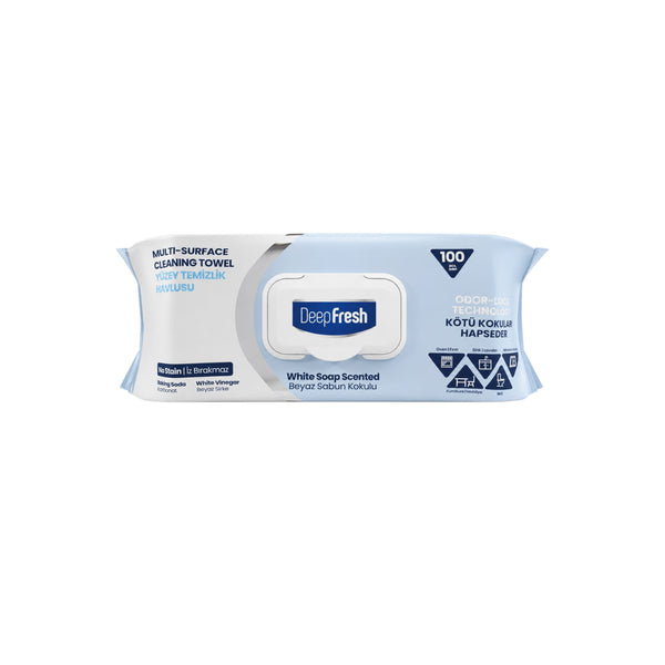 Şerveţele umede pentru multi suprafeţe bicarbonat şi oțet Deep Fresh Clasice Odor Lock 100 de bucăți
