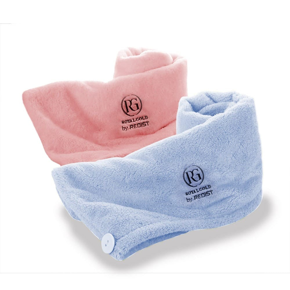 Set 2 prosoape pentru par Redist by Royal Gold - Redist