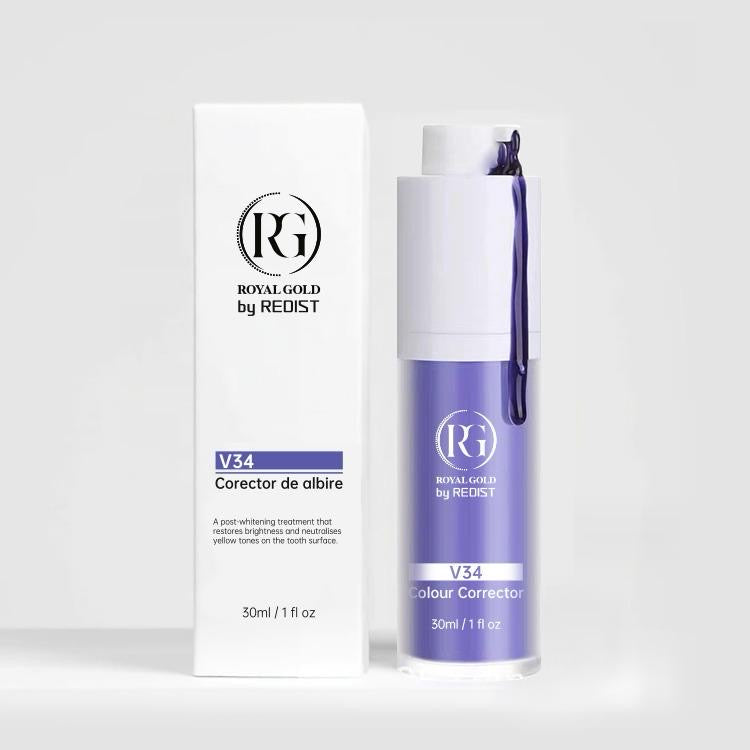 Corector de Culoare a Dintilor V34 Royal Gold by REDIST 30 ml - Redist