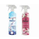 Pachet odorizante: Odorizant pentru camera Elenor Odor Eliminator 500 ml + Odorizant pentru cameră și textile Elenor Rose Garden 500 ml