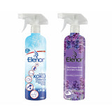 Pachet odorizante: Odorizant pentru camera Elenor Odor Eliminator 500 ml + Odorizant pentru cameră și textile Elenor Lavandă  500 ml