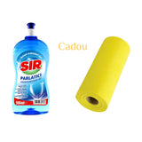 Agent de clătire pentru mașina de spălat vase Sir 500 ml +Cadou: lavete la rola din microfibră
