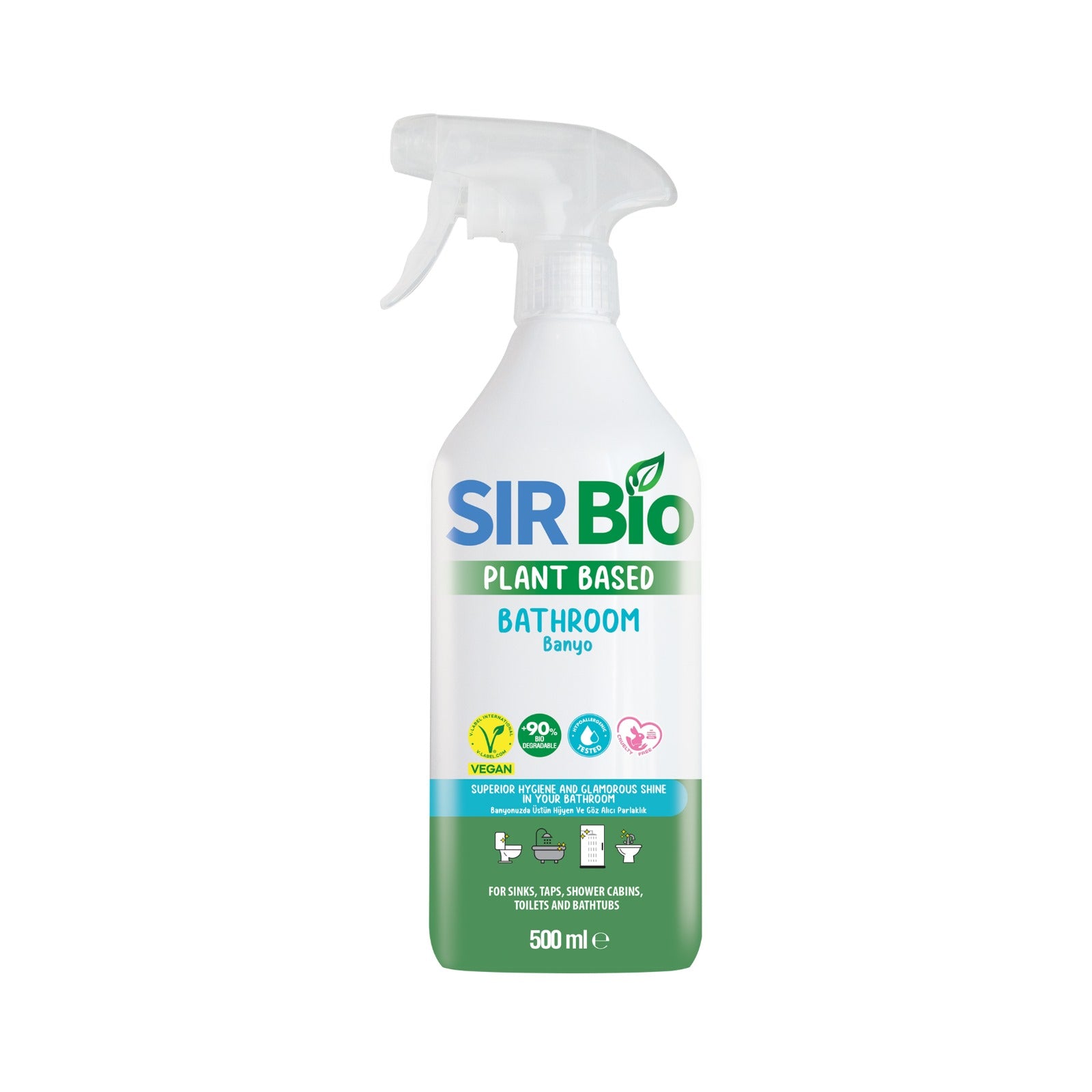 Soluție de curățare pentru baie Sir Bio - 500 ml