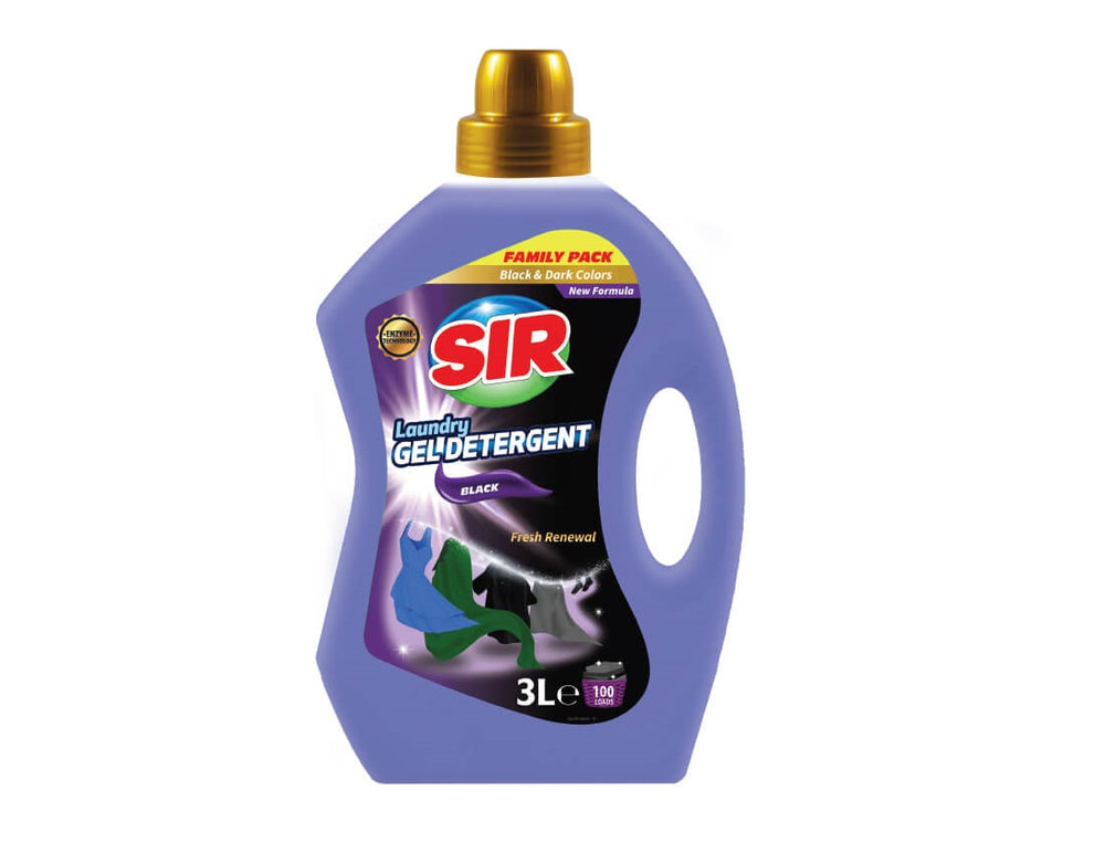 Detergent pentru haine negre Sir Black  3 Litri - Redist