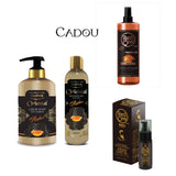 Set profesional pentru îngrijirea bărbii: Ulei de argan pentru barba + Apa de colonie pentru fata și corp Amber Splash 400 ml + Cadou: Set pentru maini și corp Amber Oriental