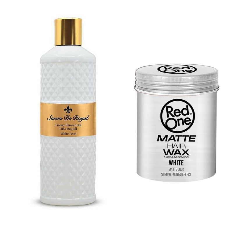 Ceara de par Mata Redone White + Gel de dus White Pearl 500 ml