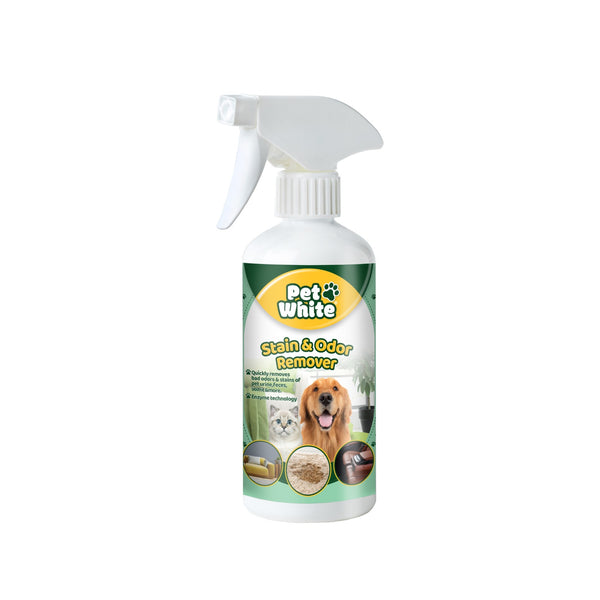 Pet White Spray pulverizator pentru eliminare pete si miros caini si pisici STAIN&ODOR GREEN 500ml - Redist