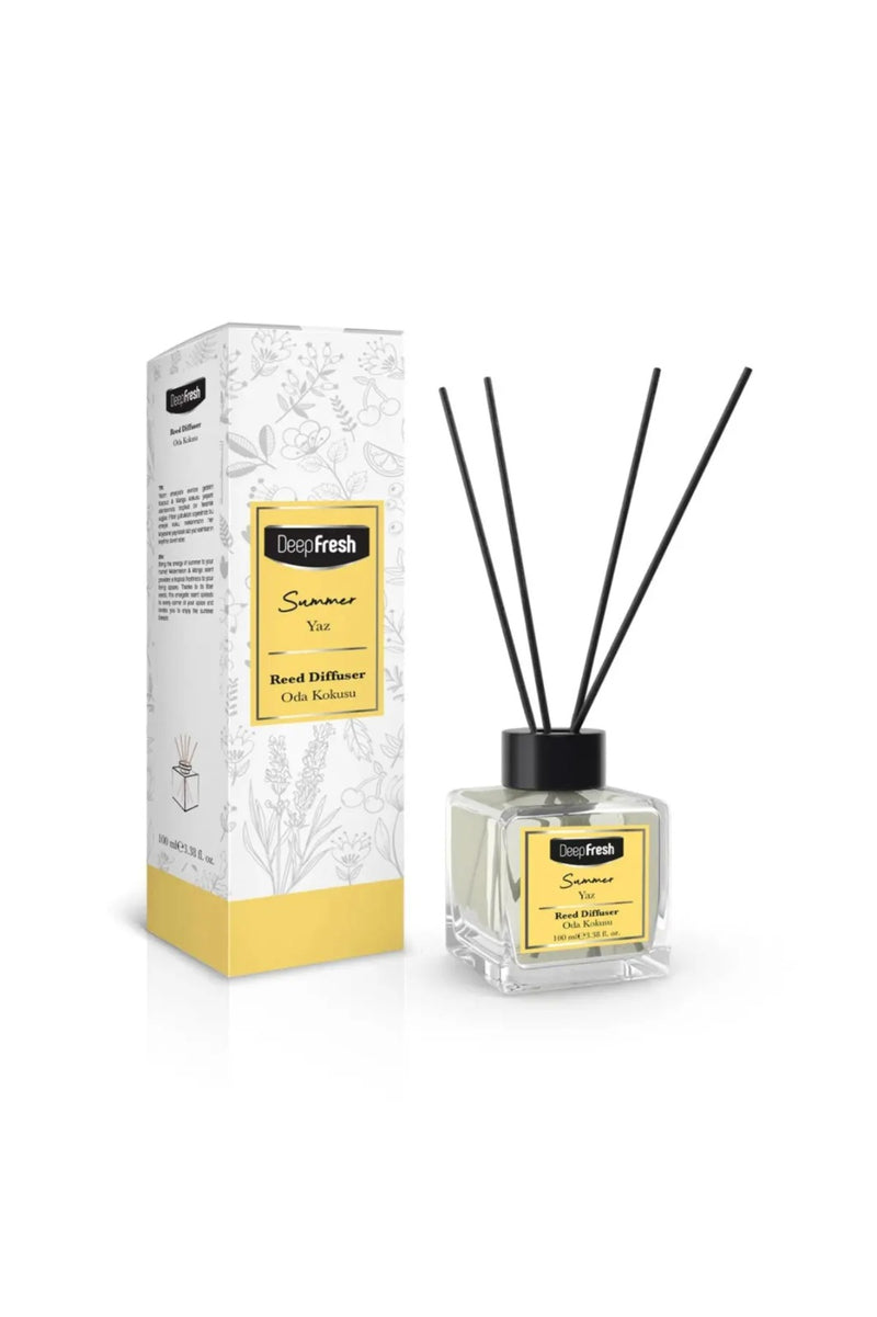 Odorizant de camera cu betisoare Deep Fresh  100 ml- SUMMER