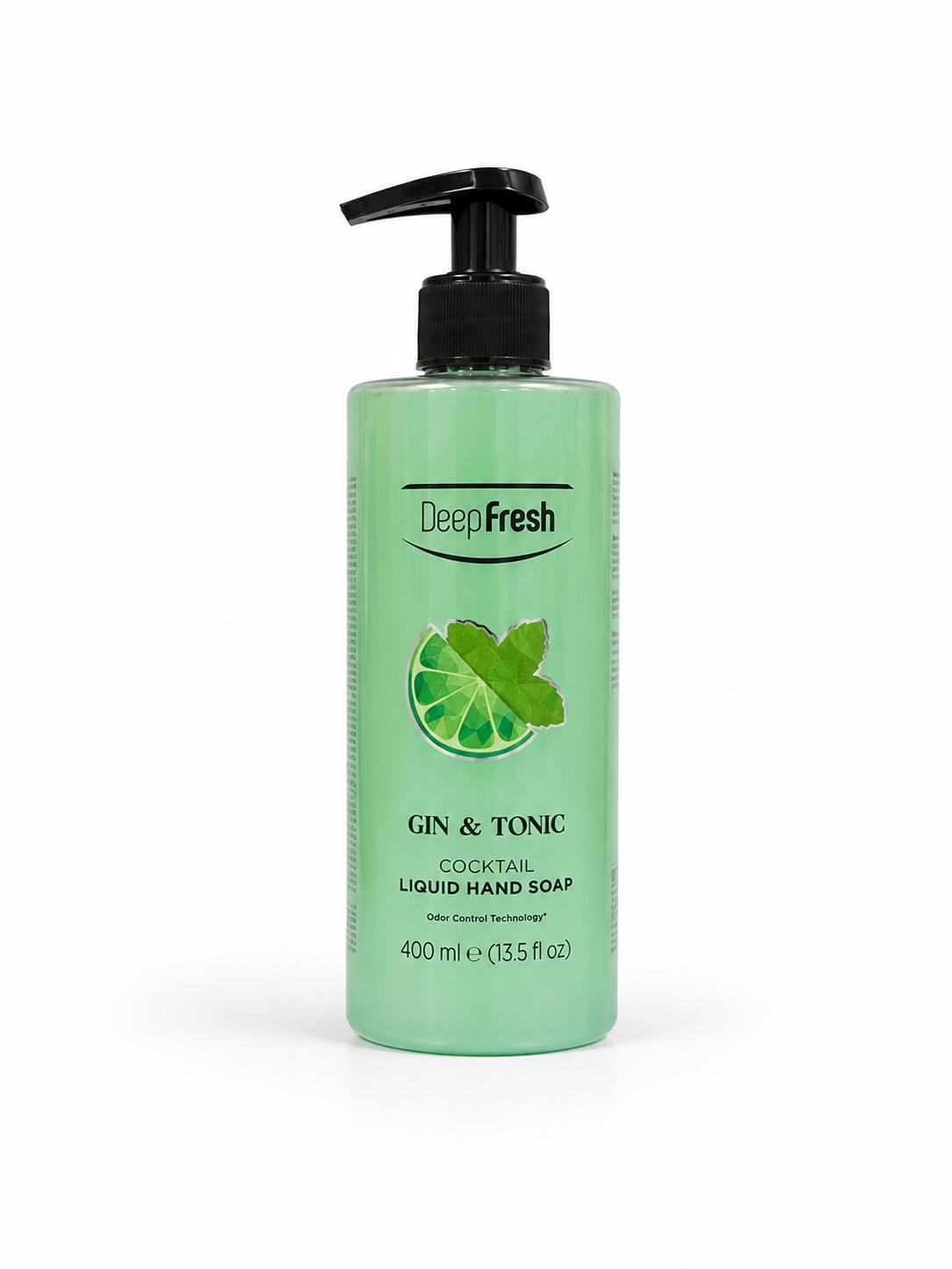 Săpun Lichid pentru Mâini Deep Fresh Cocktail Gin & Tonic 400 ml