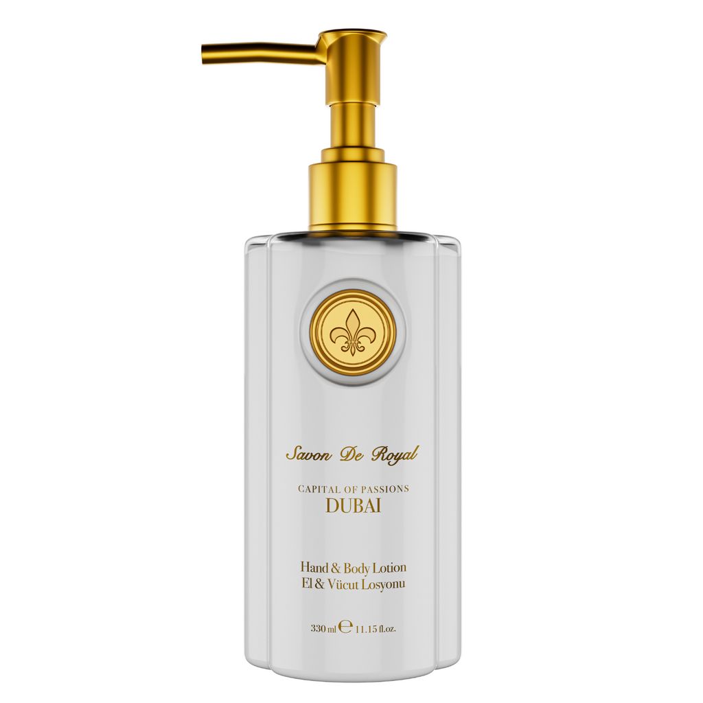 Loțiune pentru mâini și corp Savon de Royal Capital of Passion Dubai 330 ml
