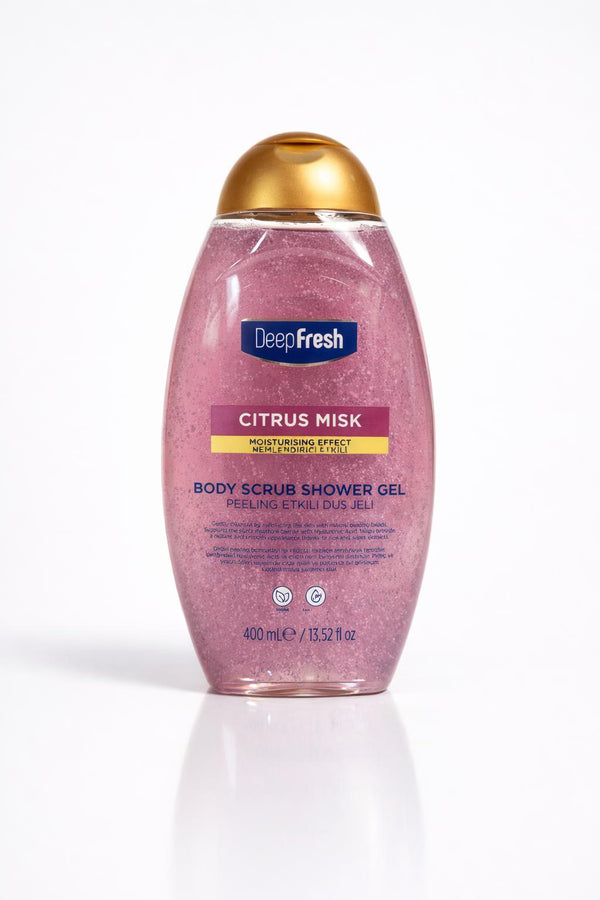Gel de duș exfoliant Deep Fresh Citrus Misk 400 ml